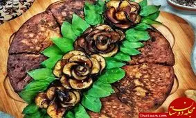 طرز تهیه كوكو بادمجان به سبکی خوشمزه و آسان