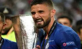 ژیرو آقای گل لیگ اروپا شد