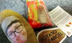 پسری که با سیب زمینی ثروتمند شد!