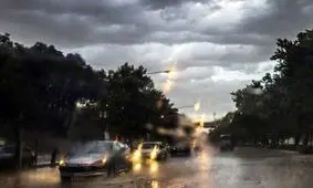 رگبار و رعد و برق در ۹ استان کشور