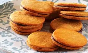 بیسکویت شکلاتی کاپوچینو + دستور تهیه