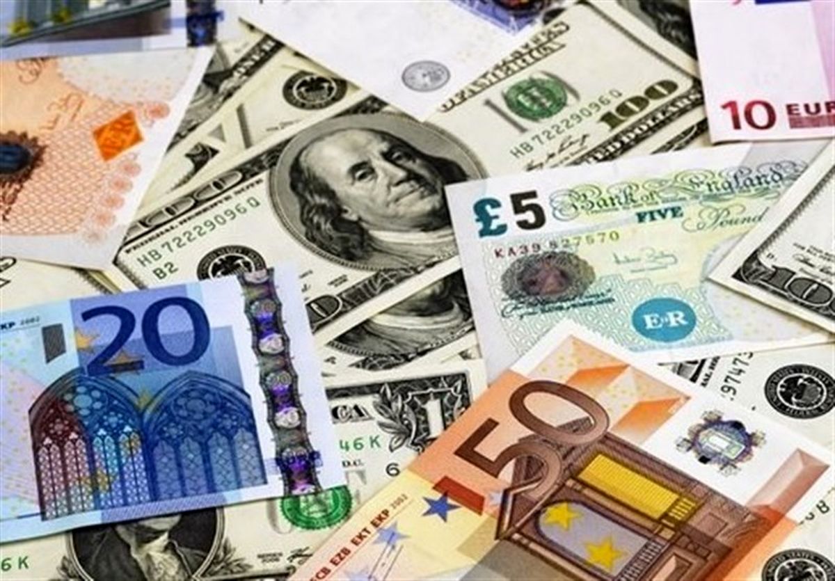 نرخ ۴۷ ارز بین بانکی در ۲۳ خرداد ۹۸ / قیمت پوند و یورو کاهش یافت