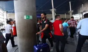 گزارش تصویری بازگشت تیم ملی از کره‌جنوبی
