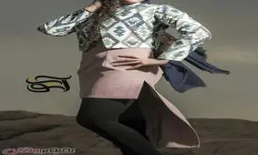 مدل مانتو عید ۹۶ جلو بسته دخترانه و شیک مجلسی برند آتون