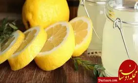 نحوه گرفتن تلخی آب لیمو تازه