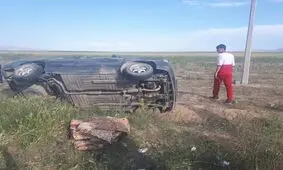 ۱ کشته و ۴ مصدوم در پی دو حادثه رانندگی در قوچان