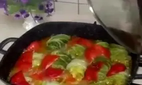 ترفند دلمه کاهو