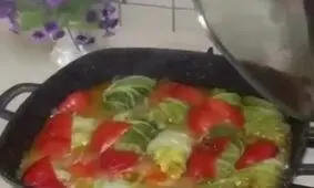 ترفند دلمه کاهو