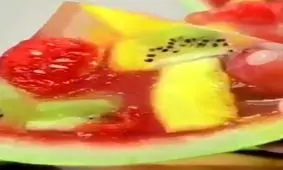 ژله میوه ای خاص