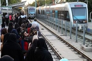 قطارشهری مشهد 3 روز در سال رایگان شد