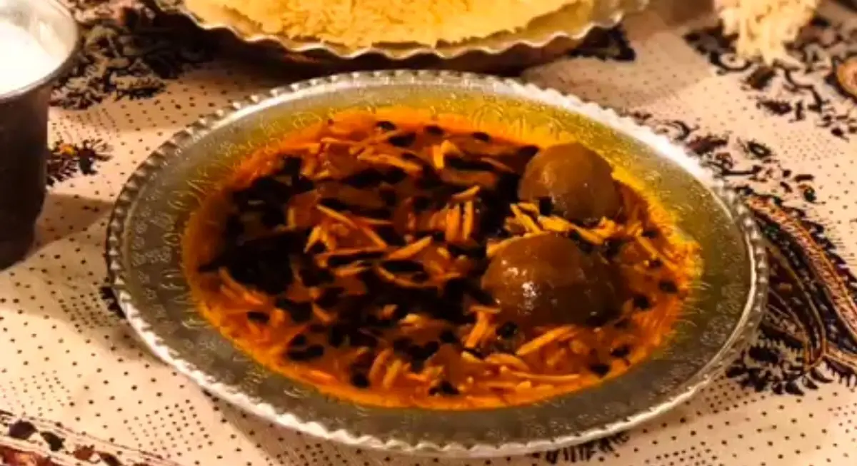 آموزش تهیه خورش خلال