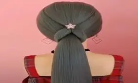 آموزش مدل مو ساده و زیبا