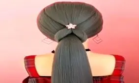 آموزش مدل مو ساده و زیبا