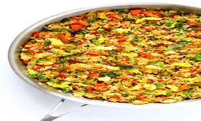 طرز تهیه برنج چینی سرخ شده خوشمزه
