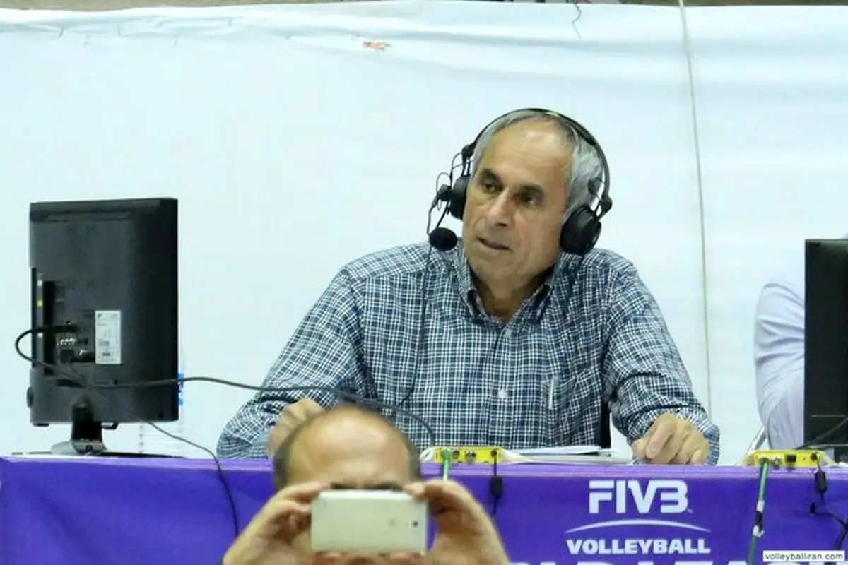 محتشمیان و چالش با واژه‌های جدید در گزارش والیبال