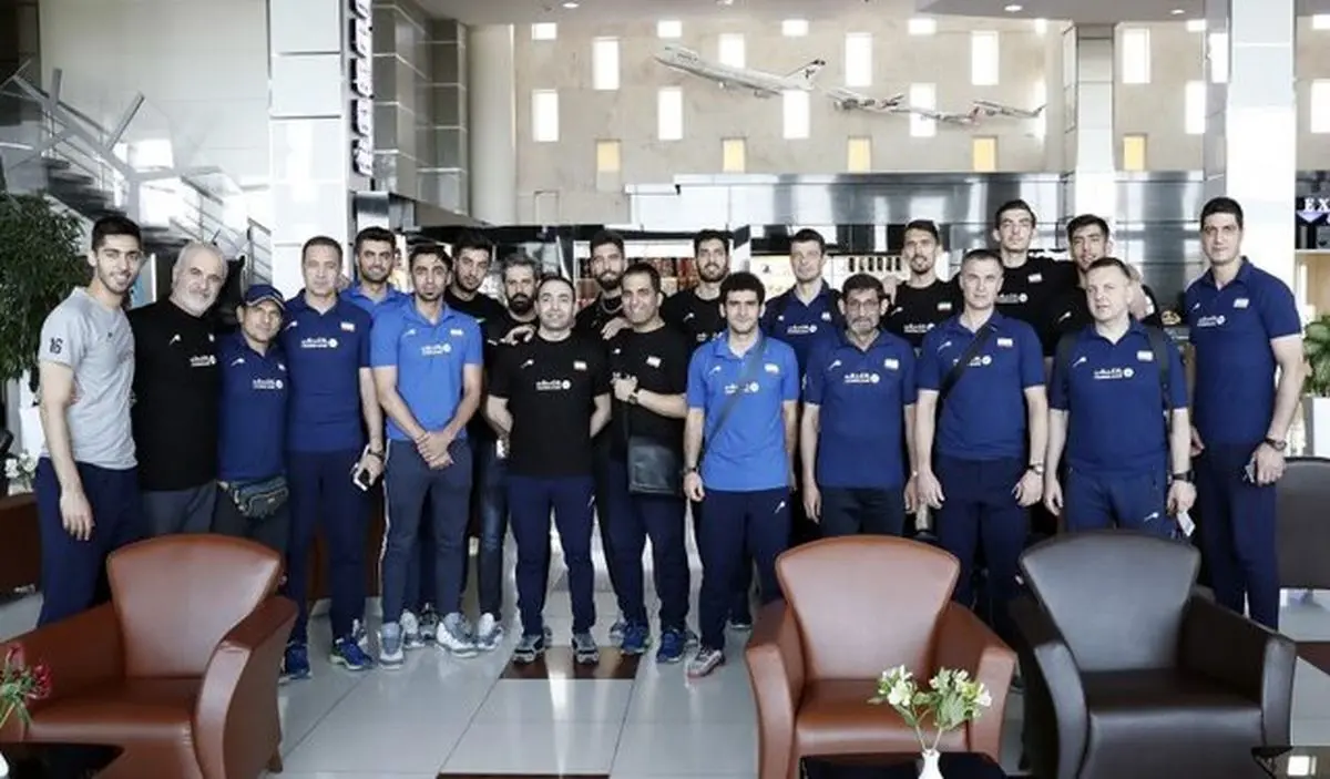 تیم ملی والیبال پس از نیم روز به بلغارستان رسید