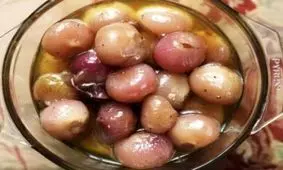 طرز تهیه ترشی موسیر خانگی