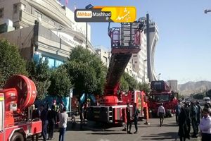 حادثه آتش سوزی هتل قصر ۱۰ مصدوم بر جای گذاشت