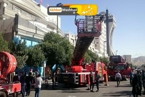 حادثه آتش سوزی هتل قصر ۱۰ مصدوم بر جای گذاشت