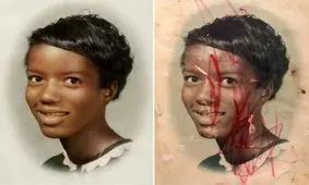 بازسازی و روتوش عکس‌های بسیار مخدوش