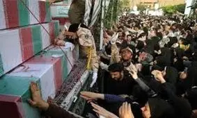 مراسم تشییع شهدای تازه تفحص شده آغاز شد