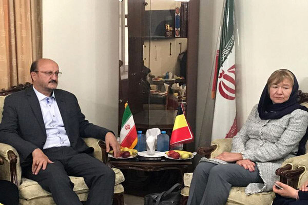سفیر بلژیک در ایران با استاندار قزوین دیدار کرد