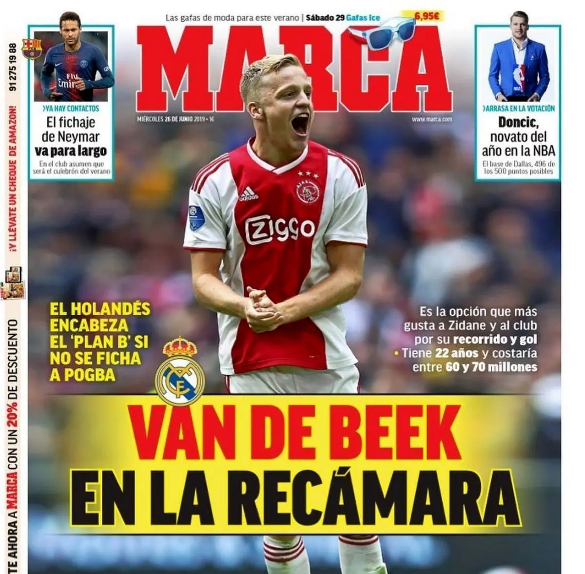 پوگبا نه، ستاره هلندی گزینه محبوب هواداران رئال