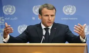 مکرون: پهپاد آمریکایی در حریم هوایی ایران نبود/ از تهران خواسته‌ایم از برجام خارج نشود