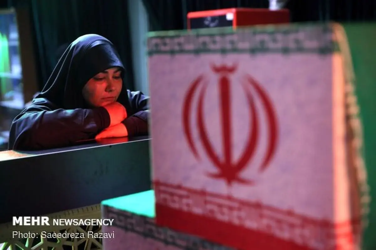 مراسم وداع با شهید «ثامنی راد» در ورامین برگزار شد