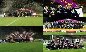 خواننده لس آنجلسی در جشن قهرمانی لیگ برتر بانوان!