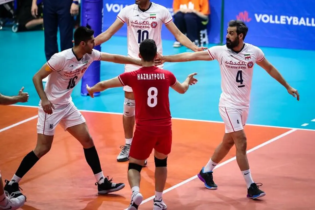 صعود سروقامتان والیبال به دور دوم لیگ ملت های والیبال