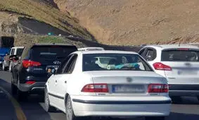 ترافیک سنگین در محورهای چالوس و هراز