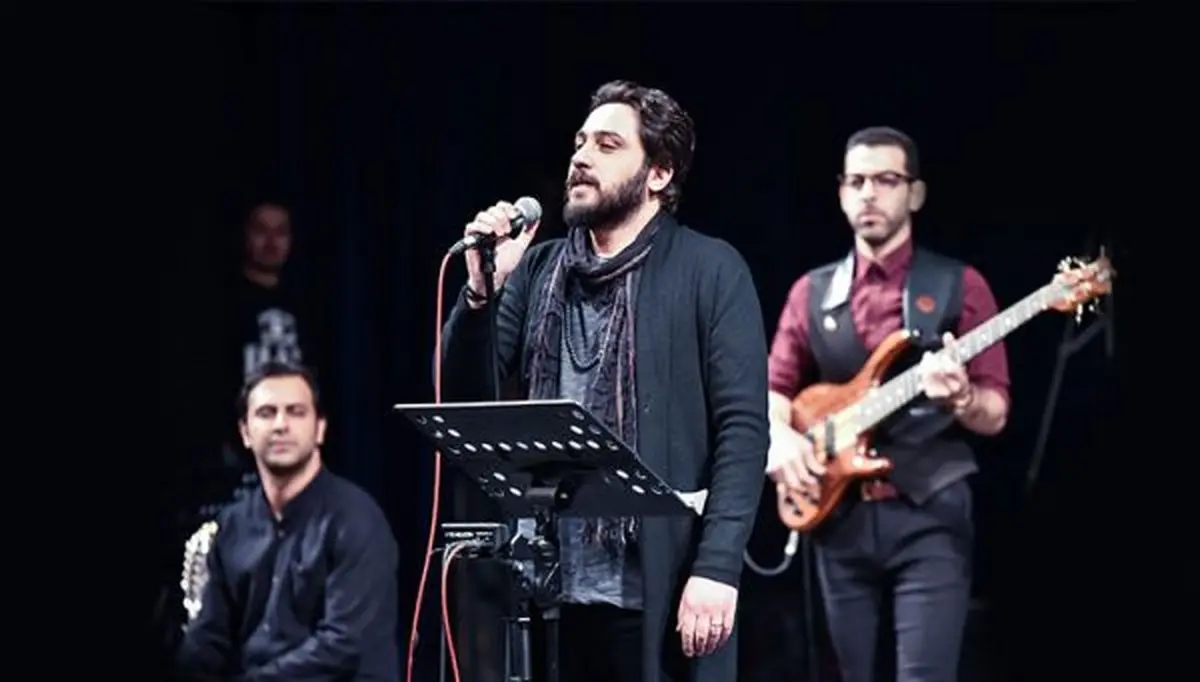 اتفاق ناگهانی در کنسرت روزبه بمانی و خنده حضار