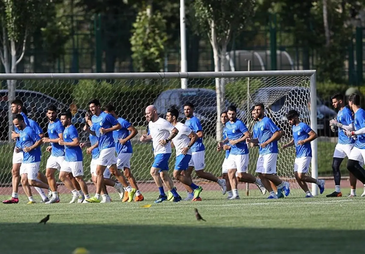 بازگشت باقری به تمرینات و نظاره‌گر شدن هافبک مصدوم