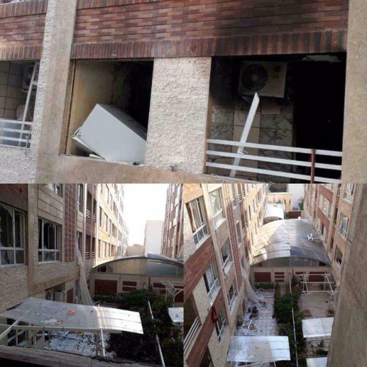 وقوع انفجار در ساختمان مسکونی در جنت‌آباد