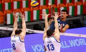 لیگ ملت‌های والیبال؛ صربستان مغلوب آمریکا شد