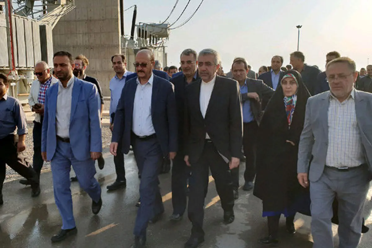 وزیر نیرو وارد استان قزوین شد