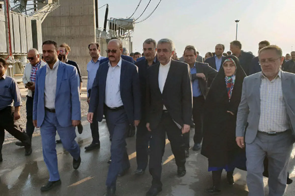 وزیر نیرو وارد استان قزوین شد