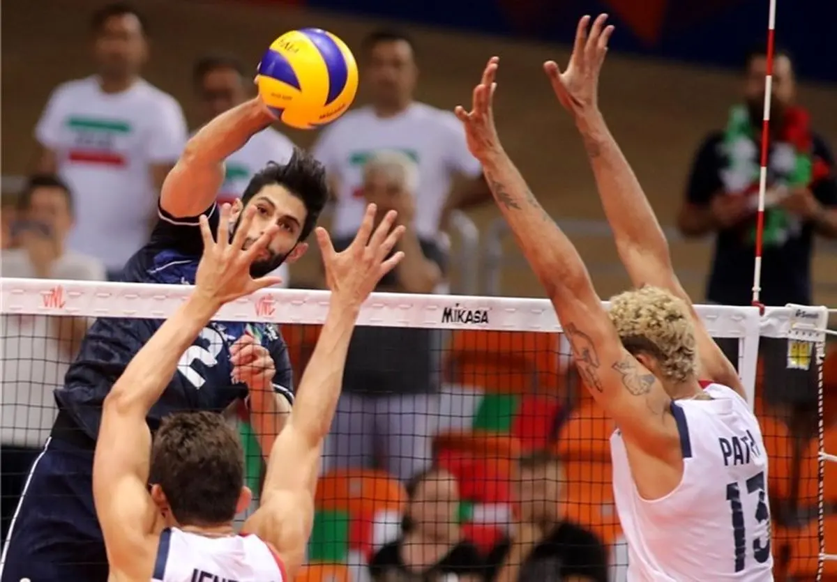 عبادی‌پور امتیازآورترین بازیکن ایران مقابل آمریکا شد