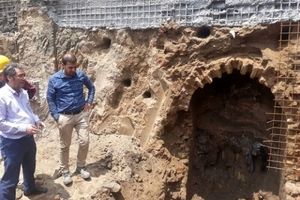یک آب انبار تاریخی در مشهد کشف شد