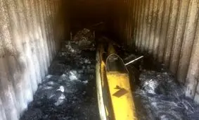 رد پای قاچاقچیان در آتش‌سوزی قایق‌های ورزشی گناوه