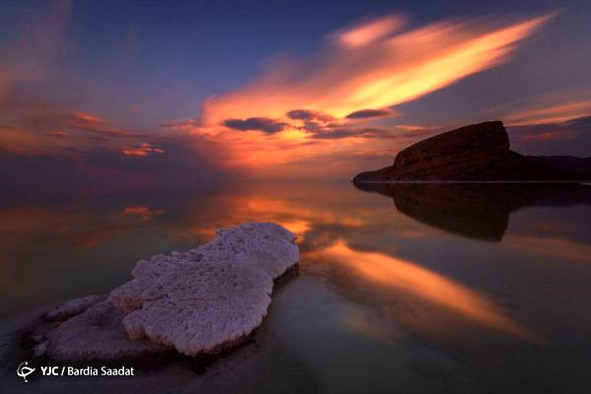 زیبایی‌های دریاچه ارومیه+ عکس