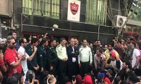 عرب در جمع هواداران معترض: شواهد نشان می‌داد برانکو برمی‌گردد!