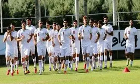پايان اردوى خرداد تيم فوتبال اميد