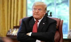 مصاحبه ترامپ در باره انصراف از حمله به ایران+فیلم