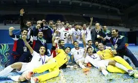 فوتسال ایران در رده سوم جهان