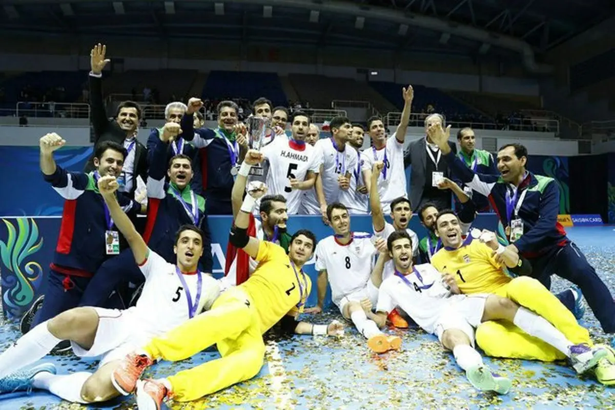 فوتسال ایران در رده سوم جهان