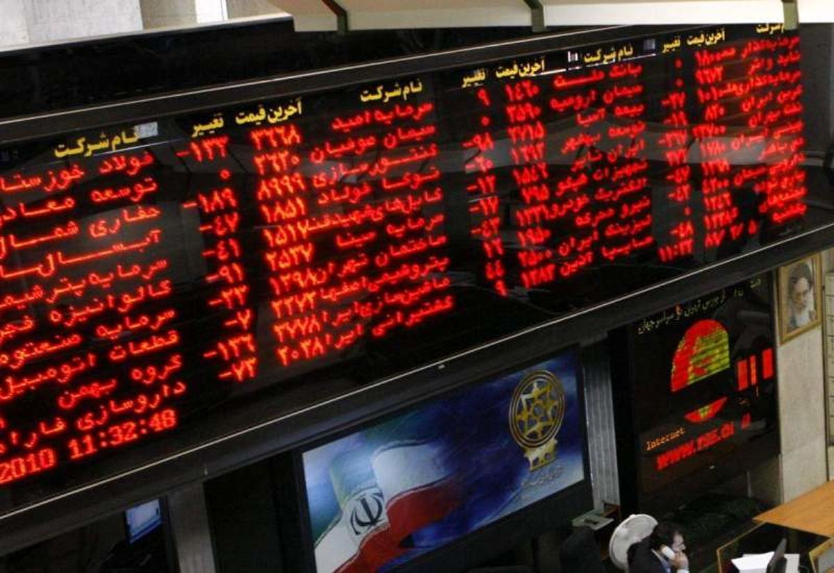 ریزش ۱۰۱۵ واحدی بورس در پایان معاملات