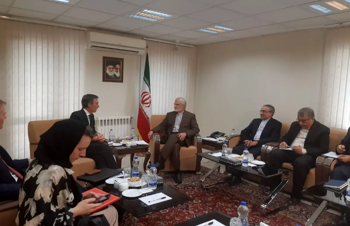 وزیر مشاور در امور خاورمیانه انگلیس با کمال خرازی دیدار کرد