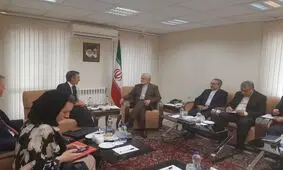 وزیر مشاور در امور خاورمیانه انگلیس با کمال خرازی دیدار کرد
